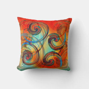Twirl Throw Pillow