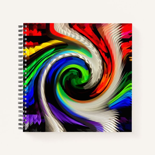 Twirled... Notebook (Front)
