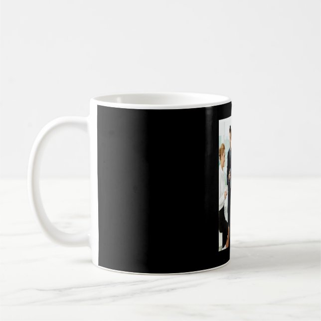 Twirler Mom Baton Twirl Mother Majorette Twirling  Coffee Mug (Left)