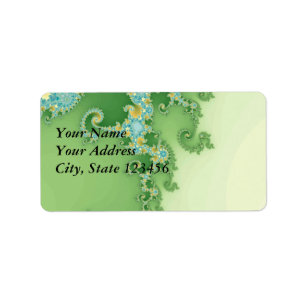 Twirligig - Fractal Label