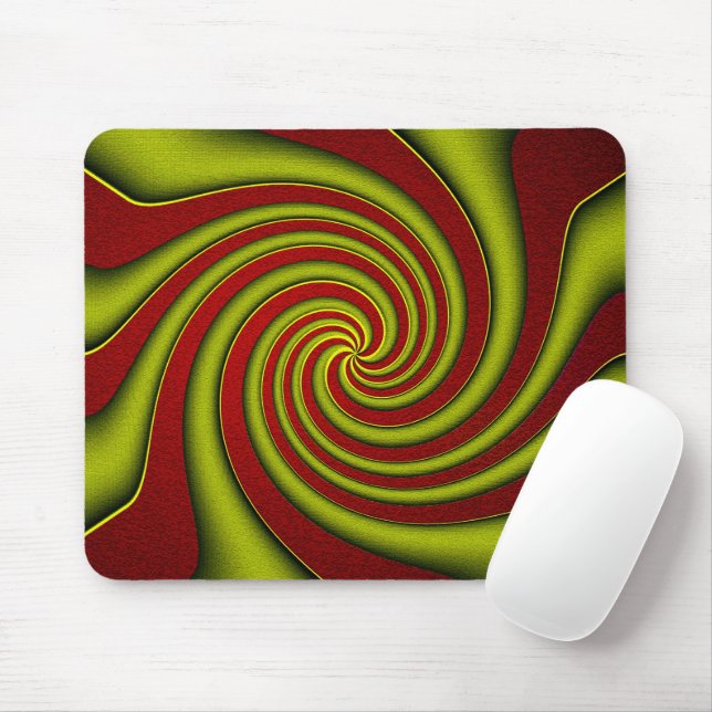 Twirlin' Leaf...... Mouse Pad (With Mouse)