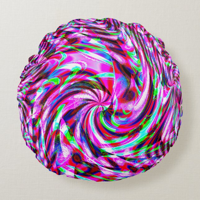 Twirlin...... Round Pillow (Front)