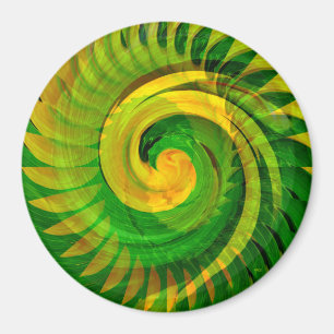 Twirling Bloom..... Magnet