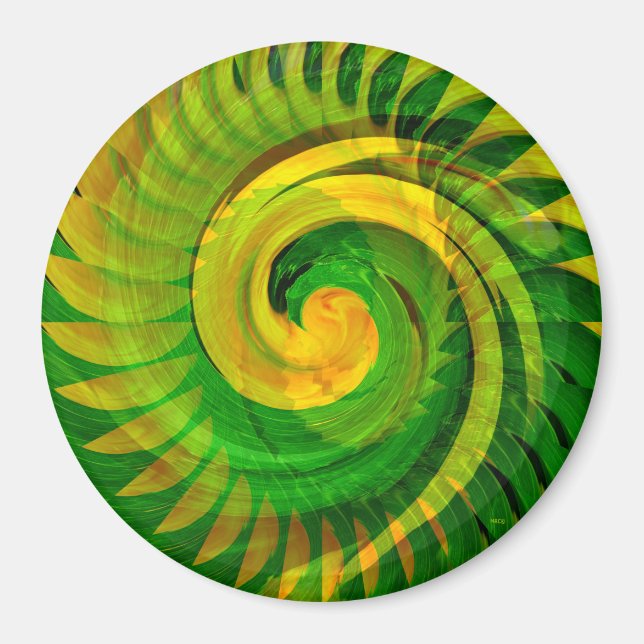 Twirling Bloom..... Magnet (Front)