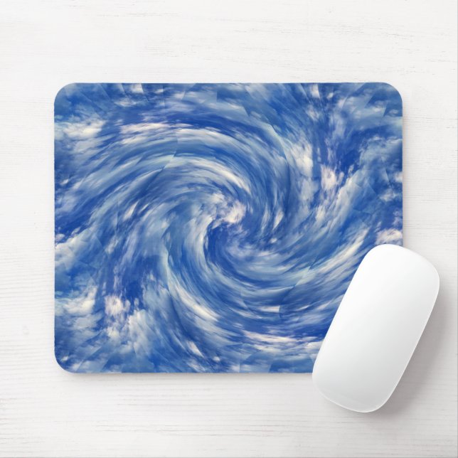 Twirling clouds...... mouse pad (With Mouse)