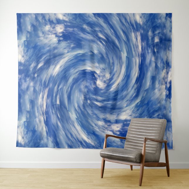 Twirling clouds...... tapestry (In Situ (Horizontal))