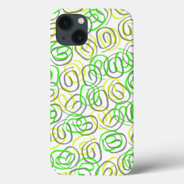Twirls Case-Mate iPhone Case (Back)