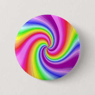 Twirly 2 Inch Round Button