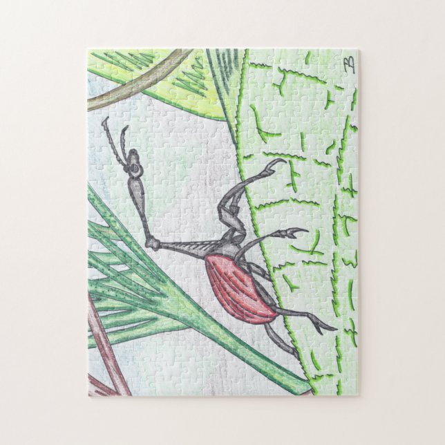 TWIS #blairsanimalcorner Giraffe Weevil Puzzle (Vertical)