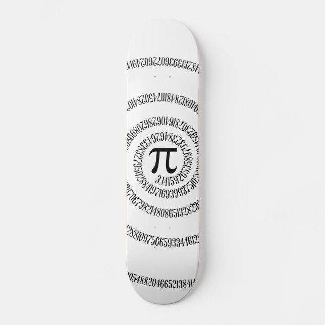 Twist for Pi Click Customize to Change Grey Colour Skateboard (Front)