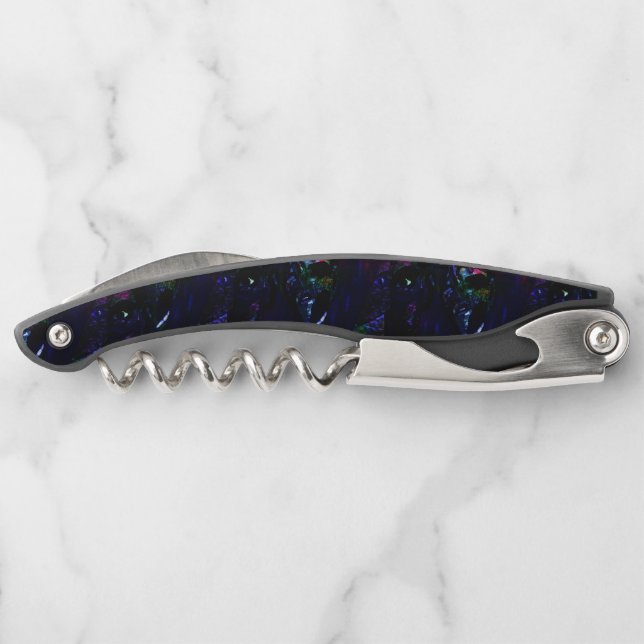 Twist of Color - Abstract Corkscrew (Back)