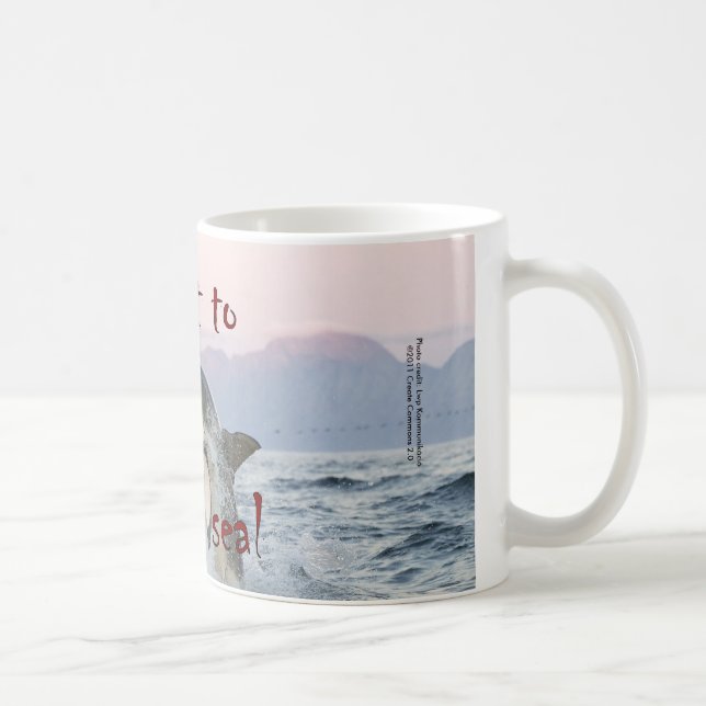 Twist to Break Seal - Shark Mug (Right)