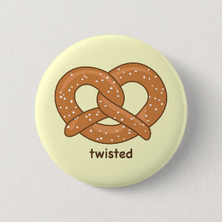 Twisted 2 Inch Round Button
