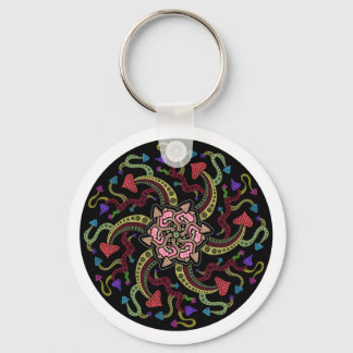 Twisted Arrows Keychain