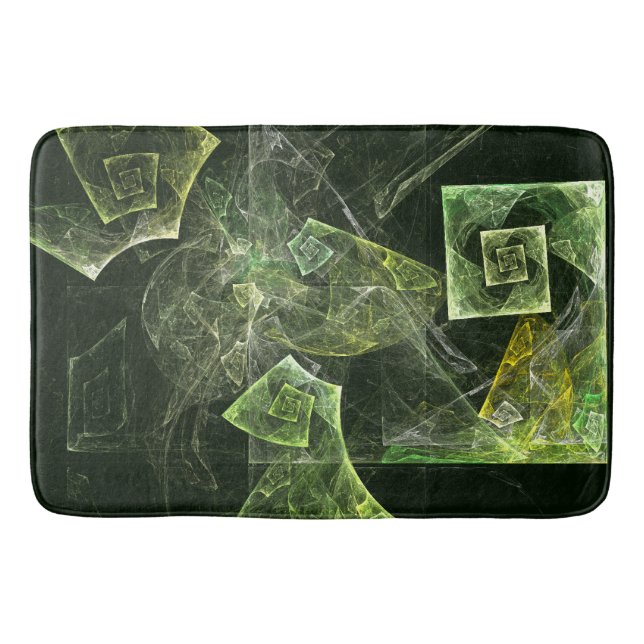 Twisted Balance Abstract Art Bath Mat (Front)