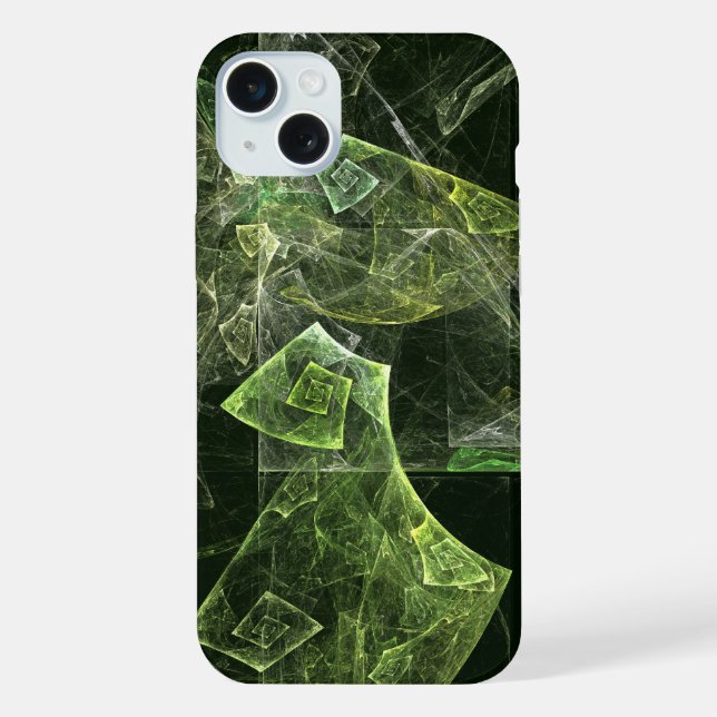 Twisted Balance Abstract Art iPhone Case (Back)