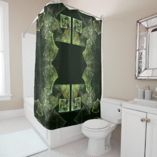 Twisted Balance Fractal Geometry Light Abstract