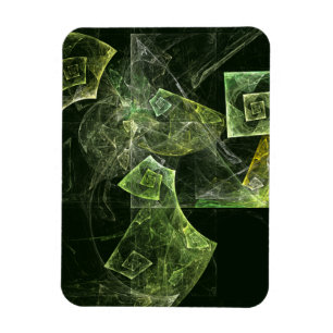 Twisted Balance Fractal Geometry Light Abstract Magnet