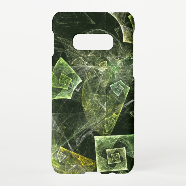 Twisted Balance Fractal Geometry Light Abstract Samsung Galaxy Case (Back)