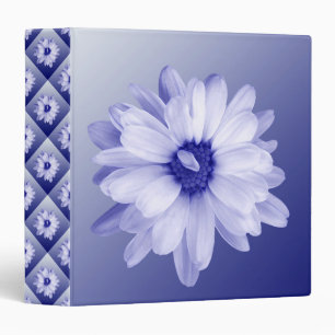 twisted blue petals binder