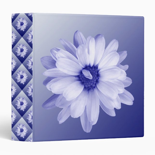 twisted blue petals binder (Front/Spine)
