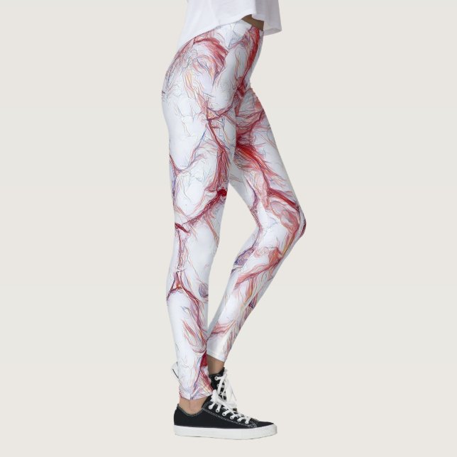 TWISTED COTTON CANDY LEGGINGS (Right)