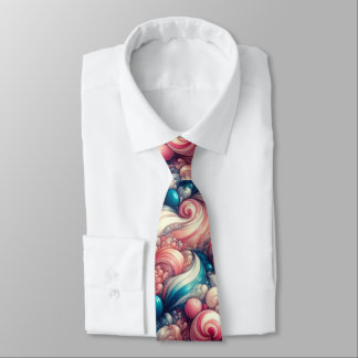 Twisted Cotton Candy Tie