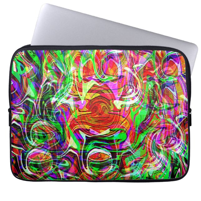 Twisted&Flowing..... Laptop Sleeve (Front)