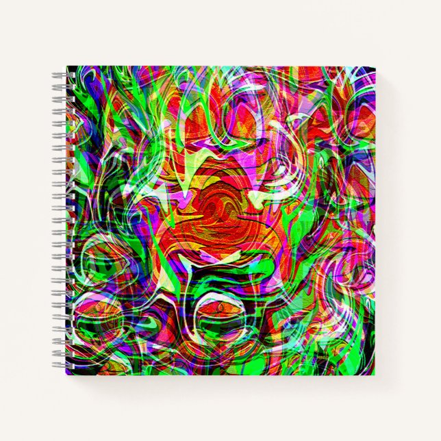 Twisted&Flowing..... Notebook (Front)