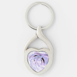 Twisted Heart Metal Keychain