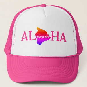 TWISTED HILO ALOHA TRUCKER HAT