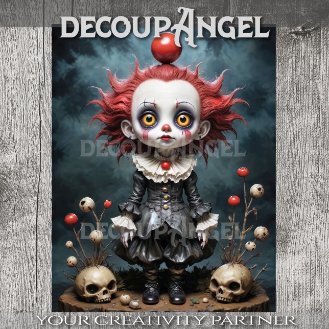 Twisted Innocence Decoupage Tissue Paper (Creator Uploaded)