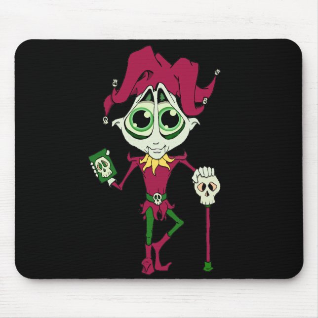 Twisted Joker Mouse Pad (Front)