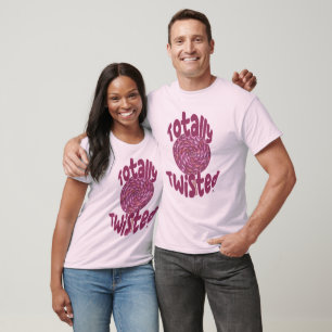 Twisted Lollipop Funny Candy Time Design T-Shirt