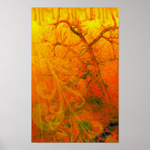 Twisted Oak Swirled - Customized Poster