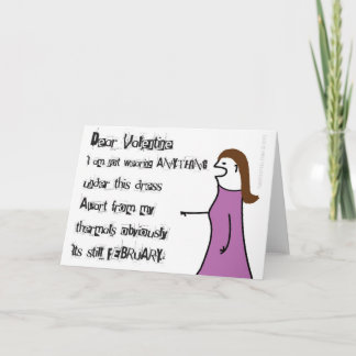 Twisted Peel Quirky Valentines Day Card