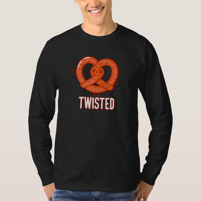 Twisted Pretzel Baking Pretzel Bread   T-Shirt (Front)