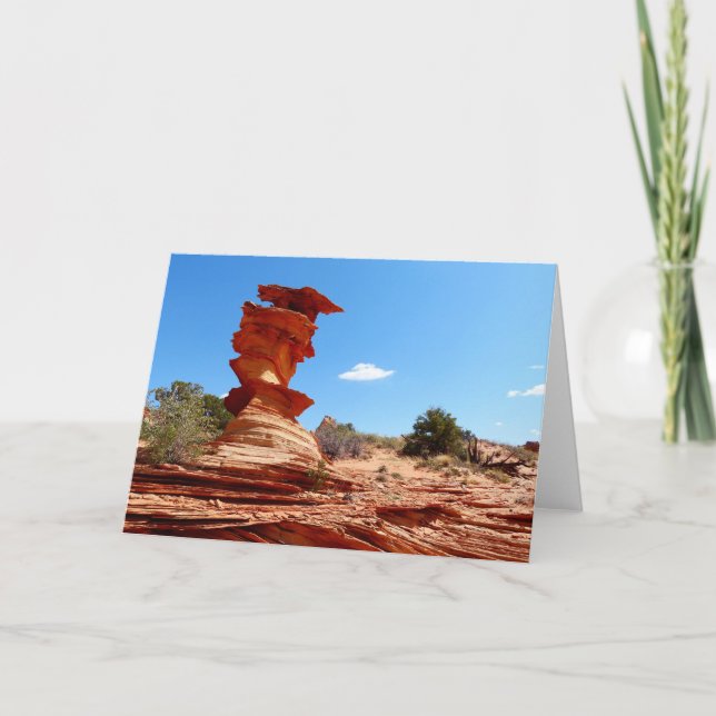 Twisted Rock Greeting Card (Front)