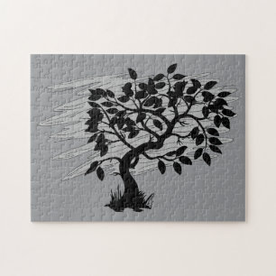 Twisted Sapling Jigsaw Puzzle