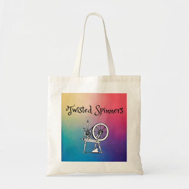 Twisted Spinner Gear Tote Bag (Front)
