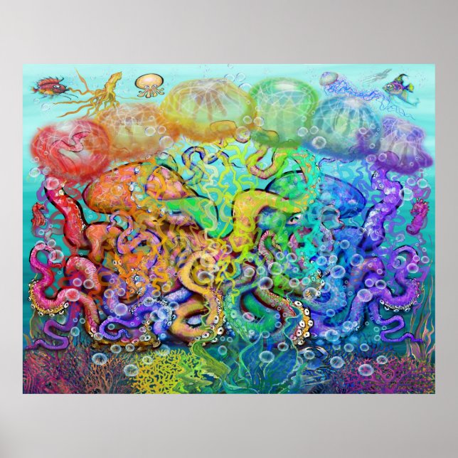 Twisted Tango of Tentacles Poster (Front)