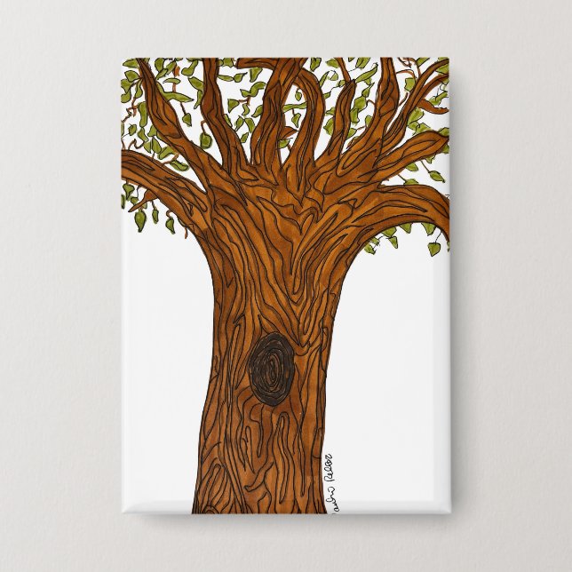 Twisted Tree Button (Front)