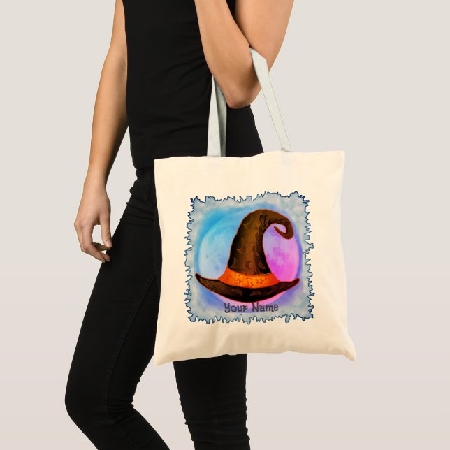 Twisted Witch Hat tote bags (Front (Product))
