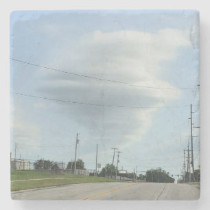 Twister cloud stone coaster