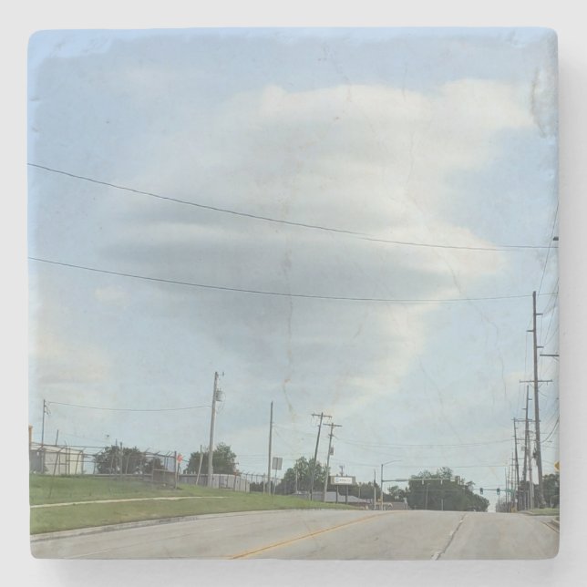 Twister cloud stone coaster (Front)