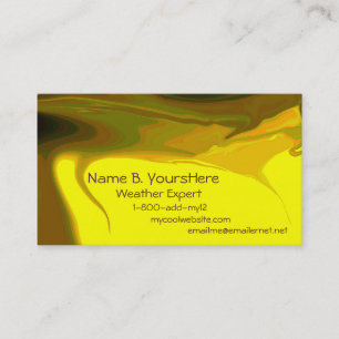 Twisters Colour Business Card