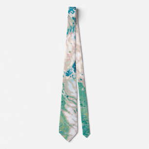 Twisting Waves Tie by Margaret Juul
