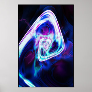 twisty triagle poster