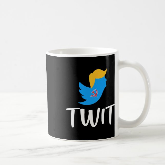 Twit - Anti-trump -  Coffee Mug (Right)