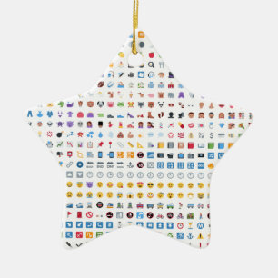 Twitter Emoji (Twemoji) Ceramic Ornament